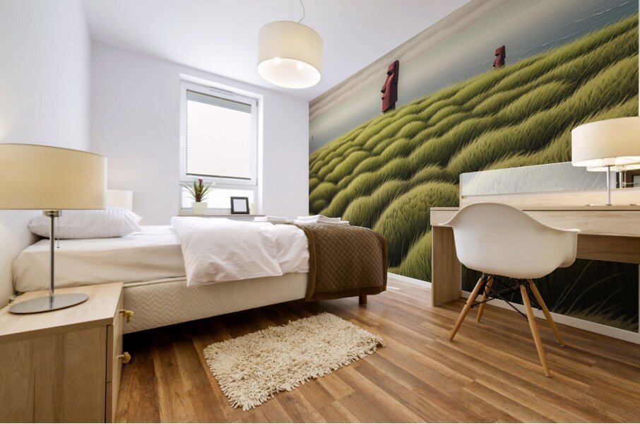 Easter Islands Mural print