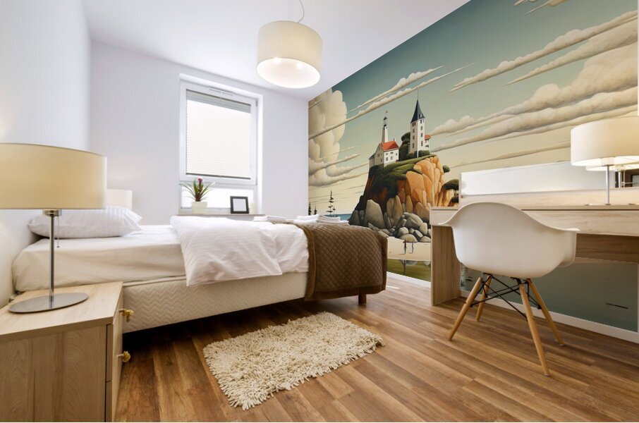 Island Life Mural print