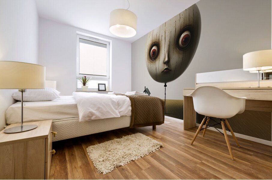 Halloween Balloon Mural print