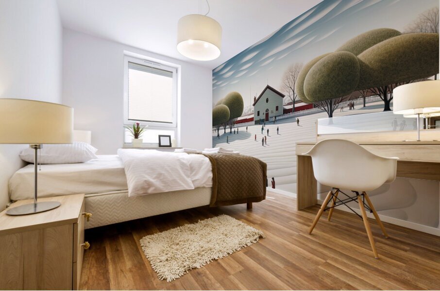 Winter Mural print