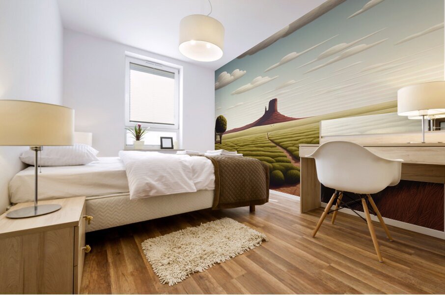 Monument Valley Trail Mural print