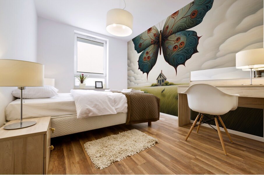 Rorschach Test Mural print