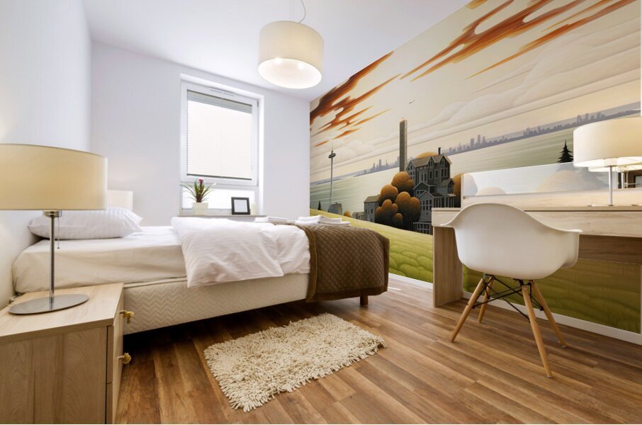 Seattle Afternoon Mural print