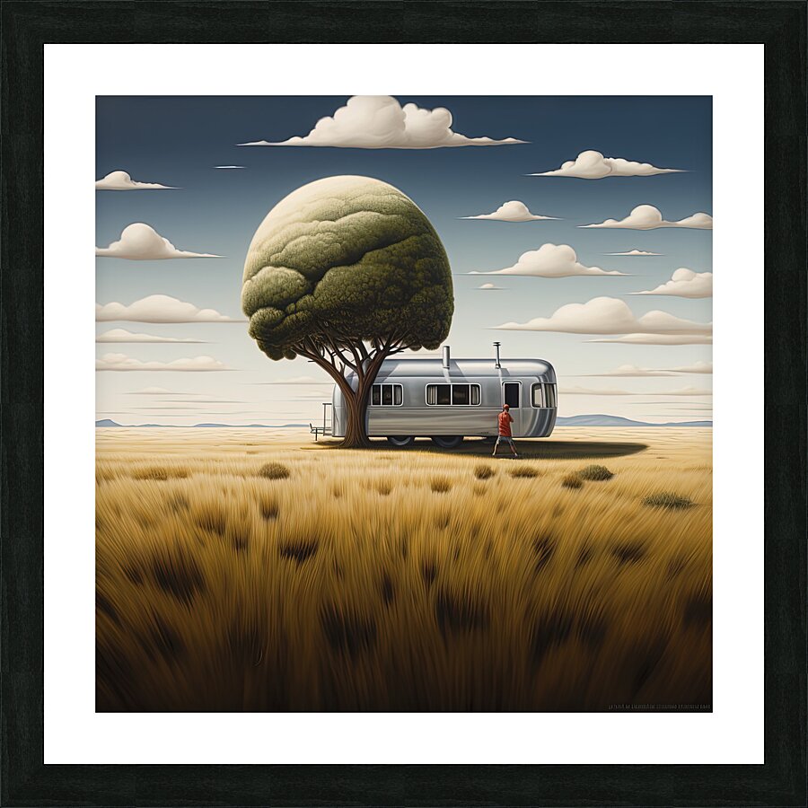 Airstream Picture Frame print