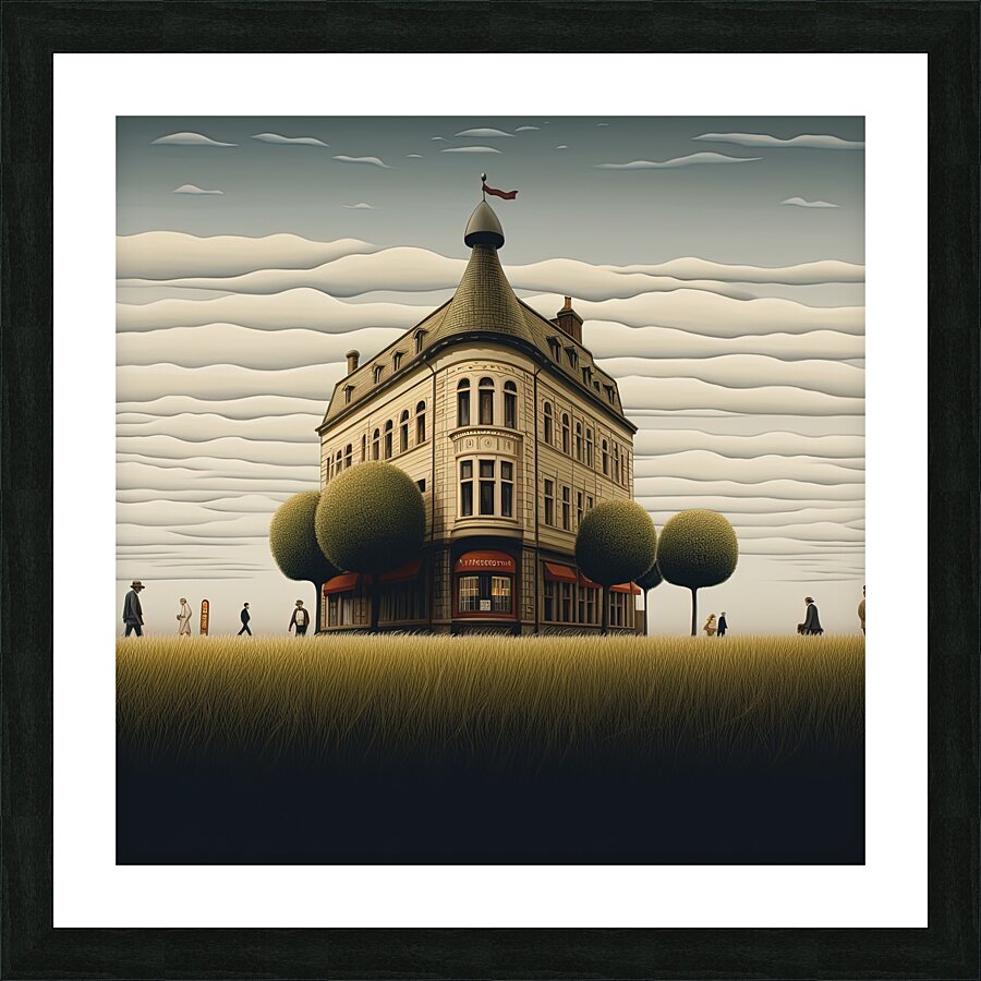 Departmentstore Picture Frame print