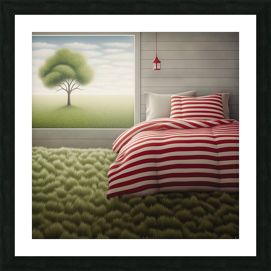 Marimekko Bed Picture Frame print