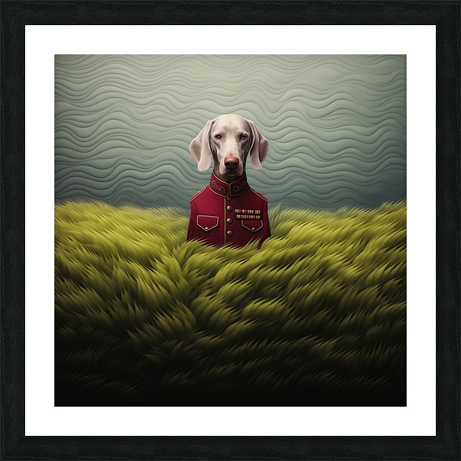 Decorated Picture Frame print