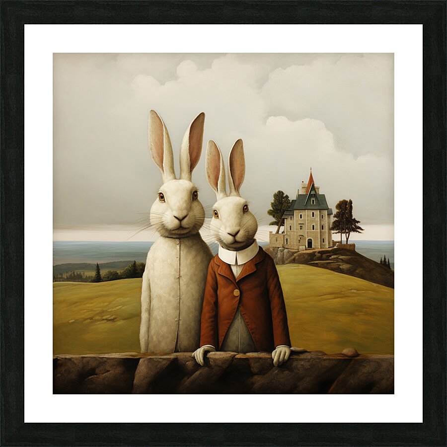 Mr. and Mrs. Picture Frame print