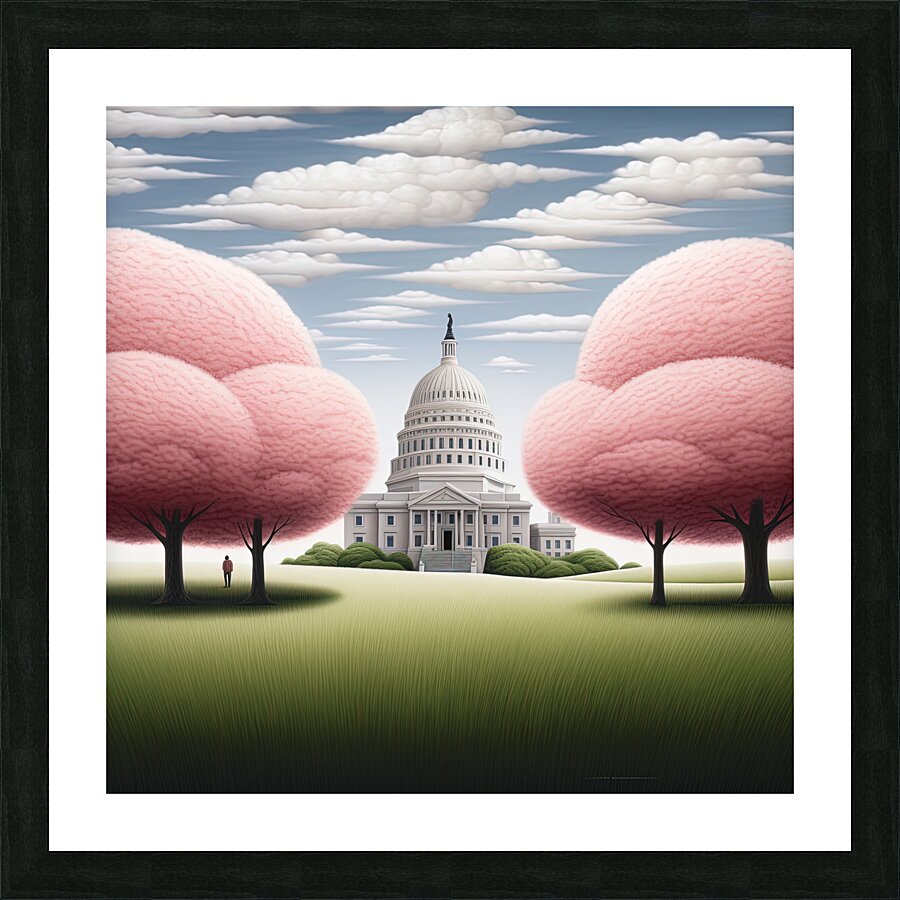 Capitol Picture Frame print