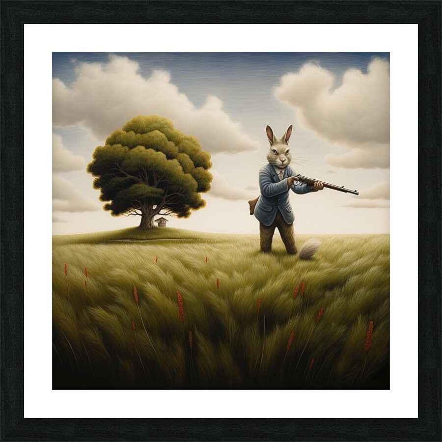 Skeet Shooting Picture Frame print