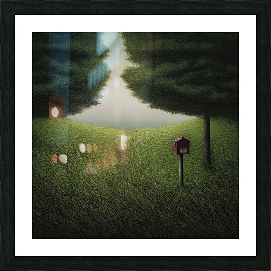 Mailbox Picture Frame print
