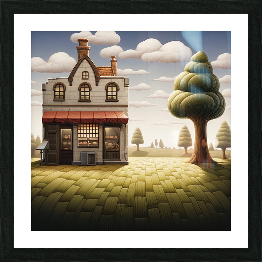 Bakery Picture Frame print