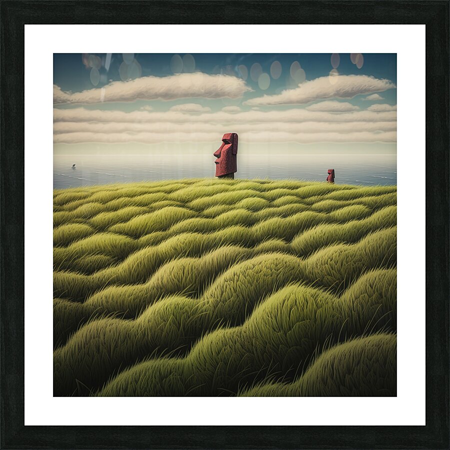 Easter Islands Picture Frame print