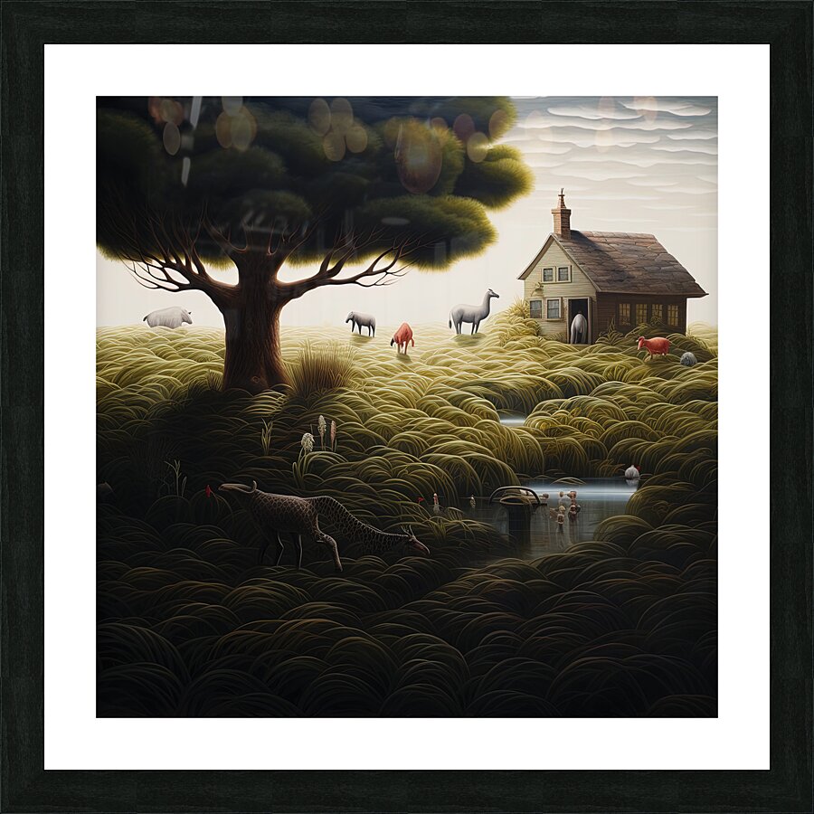 Zoo Field Trip Picture Frame print