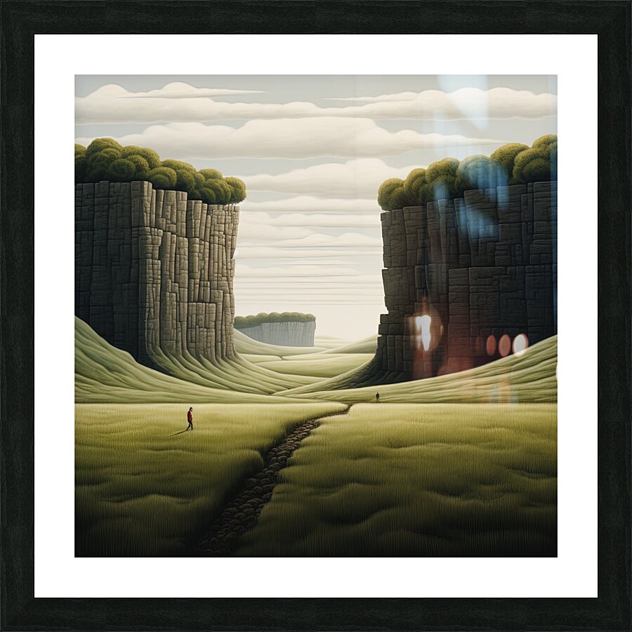 Wyoming Picture Frame print