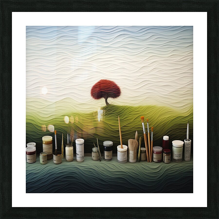 Artists Tools Picture Frame print