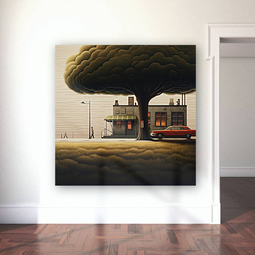 Taxi Stand Reproduction
