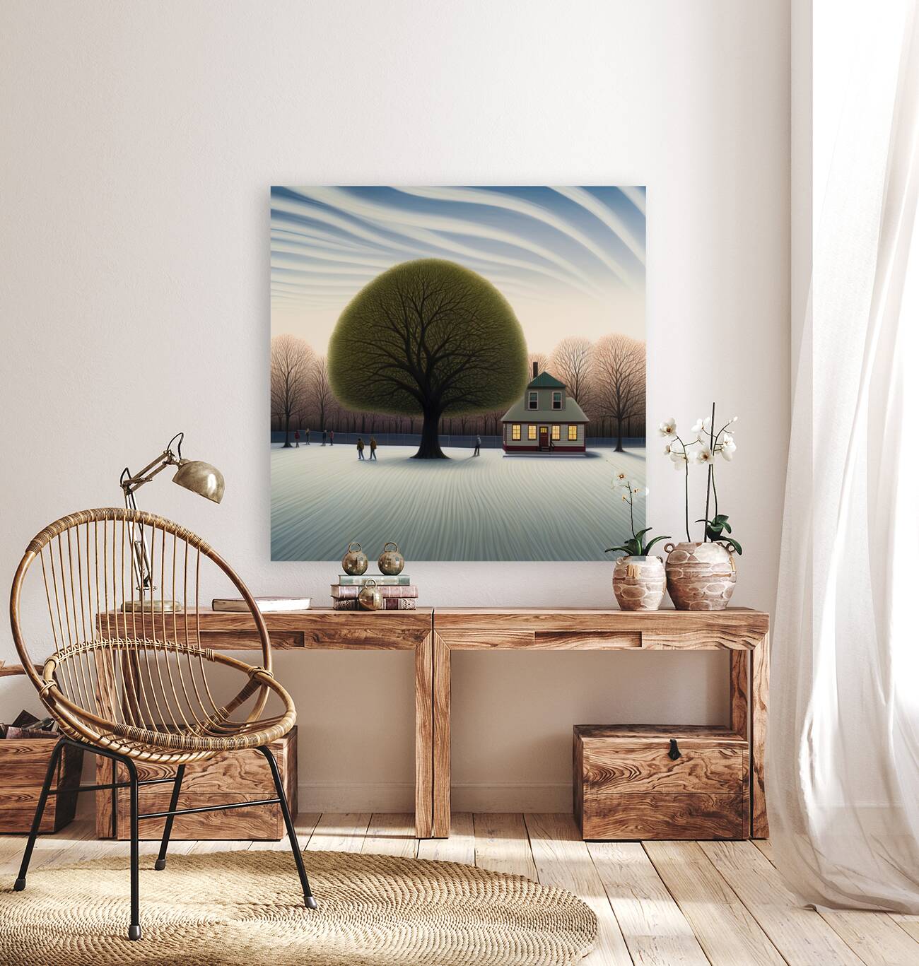 Winter Tree Reproduction