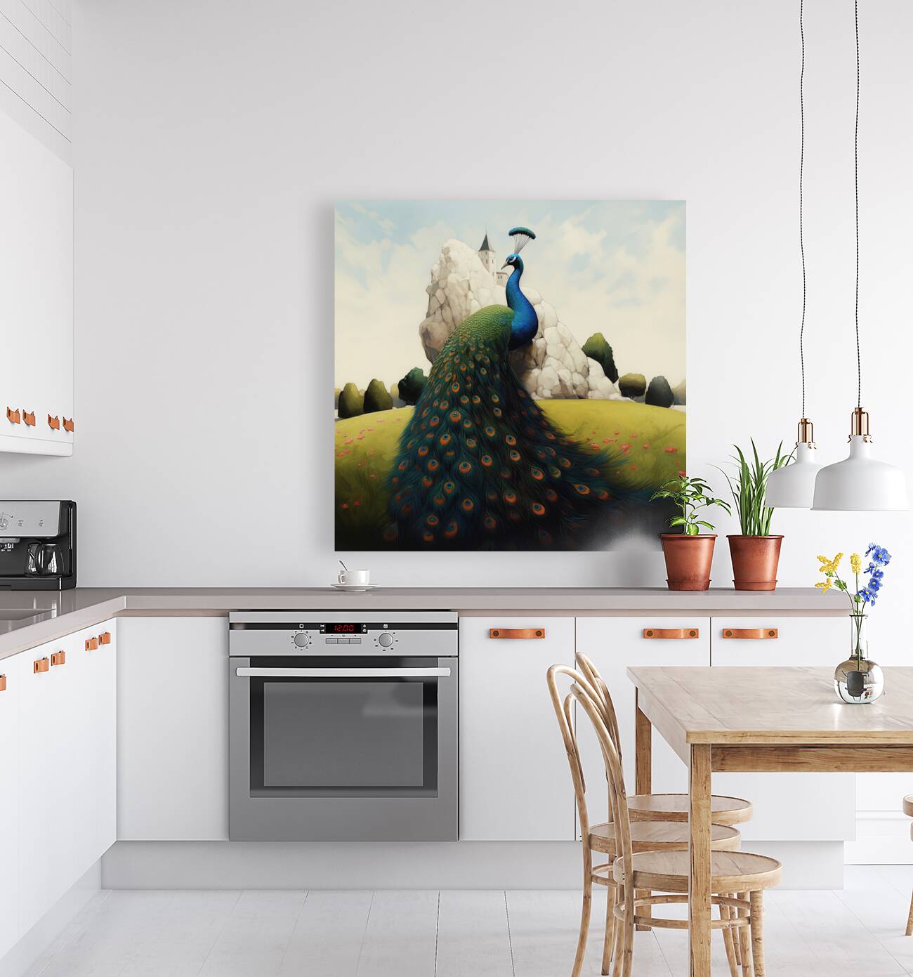 Grand Peacock Reproduction