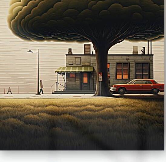 Taxi Stand by Iko Knyphausen