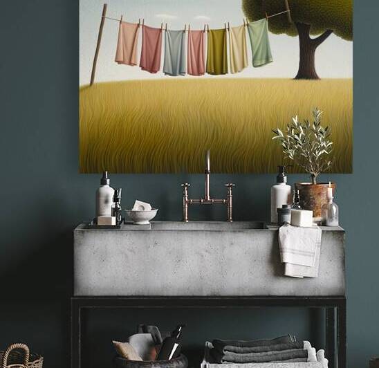 Clothesline by Iko Knyphausen