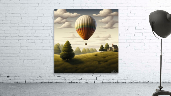 Hot Air Balloon Wall Preview