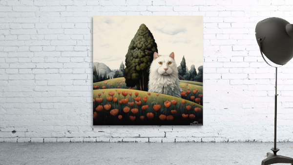 White Cat Wall Preview