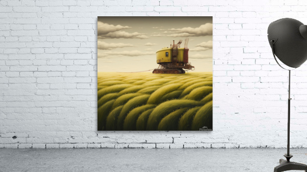 Combine Harvester Wall Preview