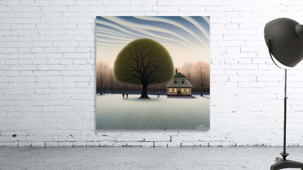 Winter Tree Wall Preview