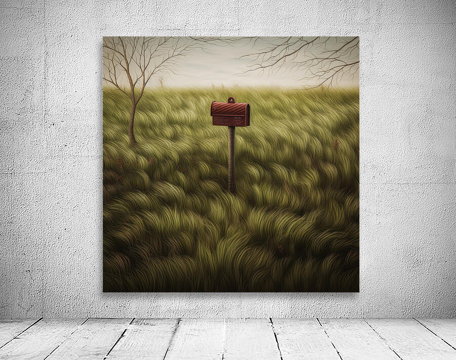Mailbox Gone Hiking Wall Preview
