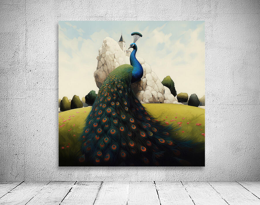 Grand Peacock Wall Preview