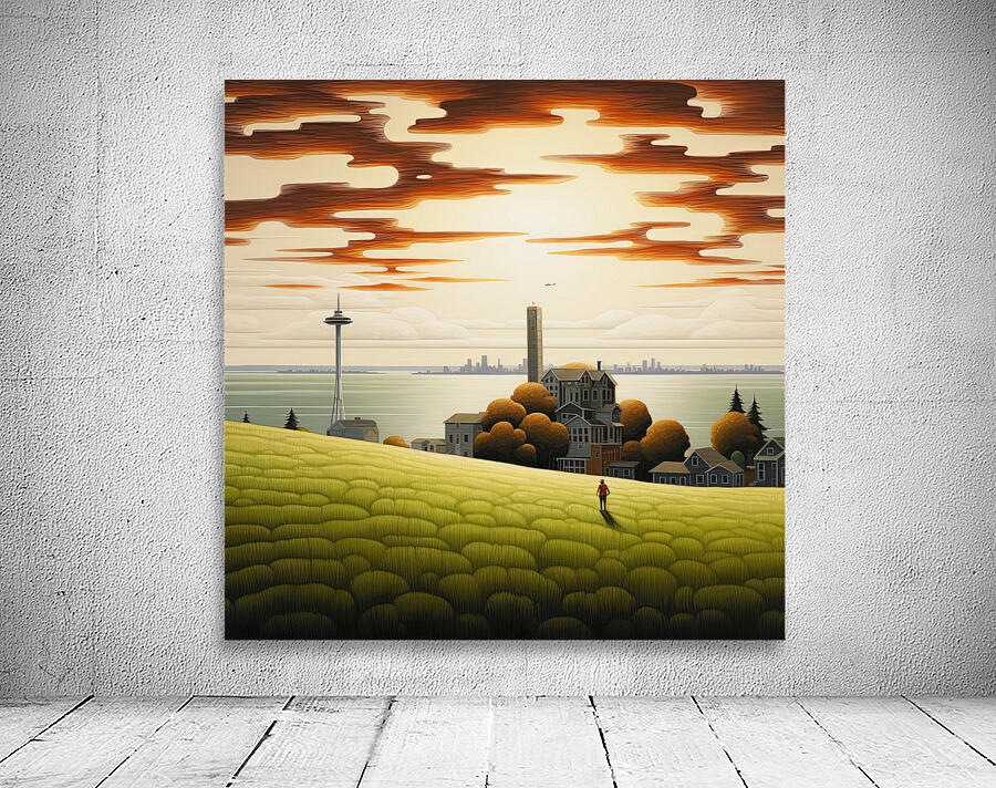 Seattle Afternoon Wall Preview