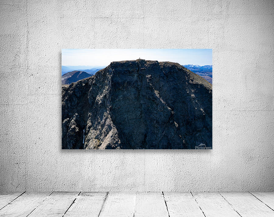 Standing Tall Atop a Rock Wall Wall Preview