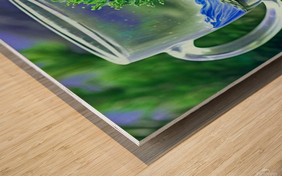 Glass Art 494 Wood print