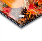 Autumn theme with corn Acrylic print