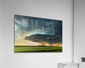 Tornadic Cell over Grassy Field Acrylic Print