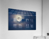Full moon and cloudy sky Acrylic Print