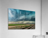 Tornadic Cell over Grassy Field Acrylic Print