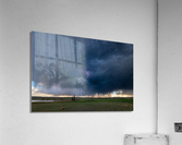 Lightning Storm over Plains Acrylic Print