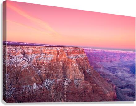 Grand Canyon Ledge Canvas Print