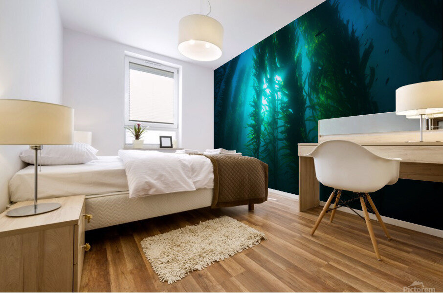 Kelp bed Mural print