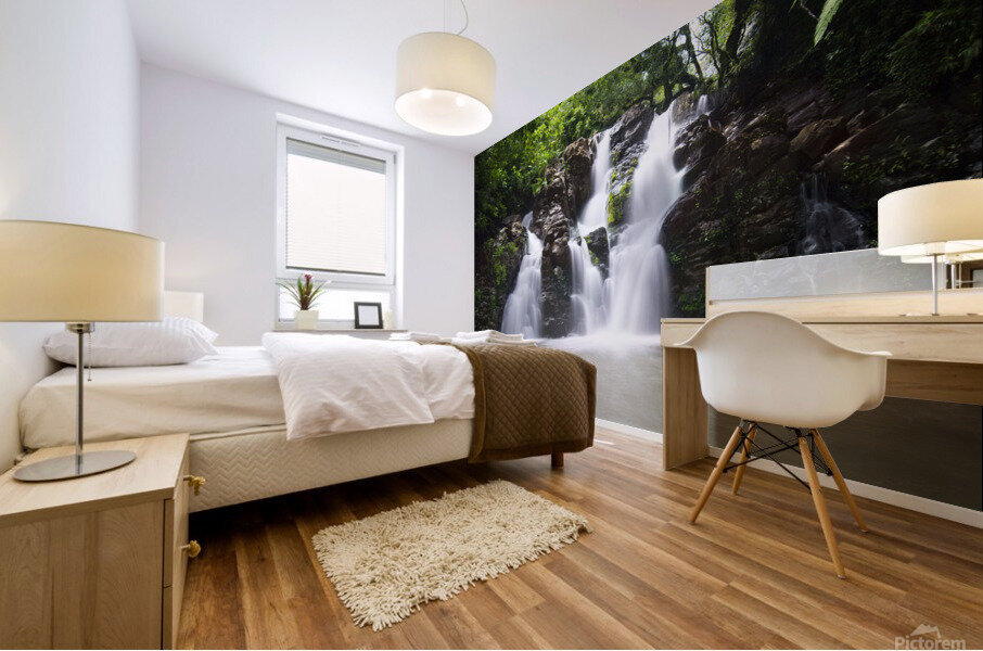 Fiji Waterfall Mural print
