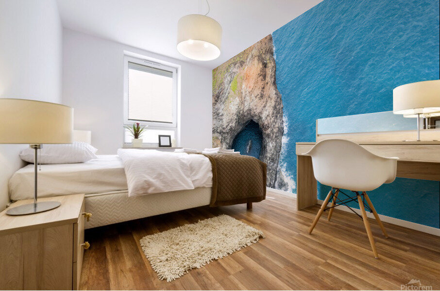 Open Ceiling Cave  Mural print