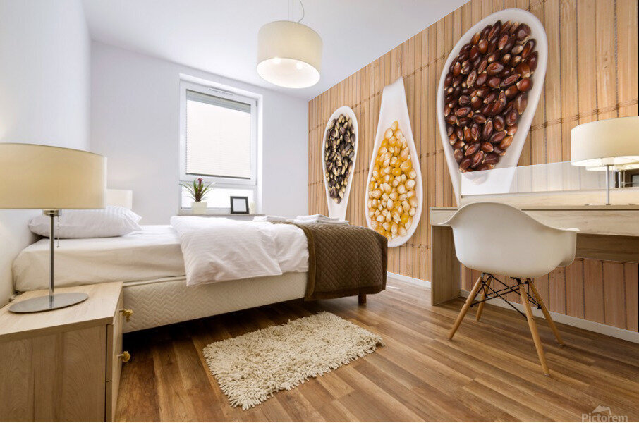 Exotic popcorn Mural print