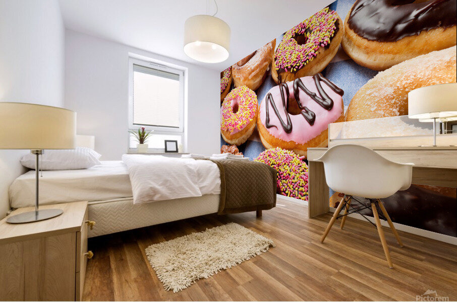 Donuts Mural print