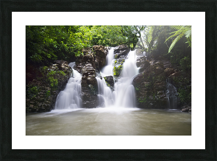 Fiji Waterfall Picture Frame print