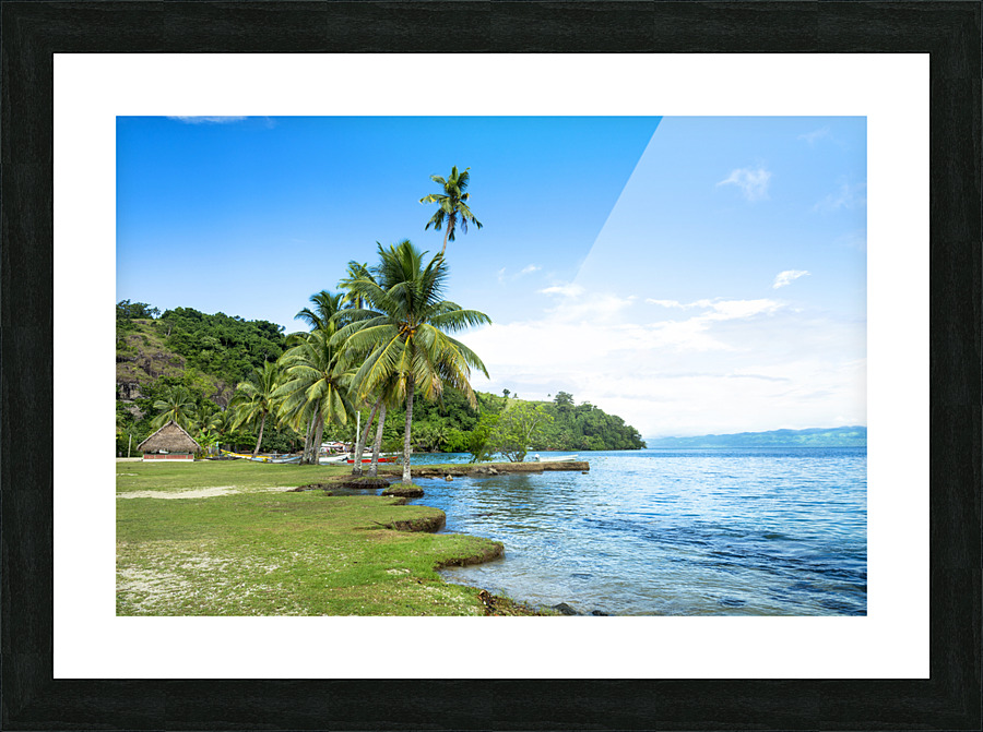 Kioa Island Picture Frame print