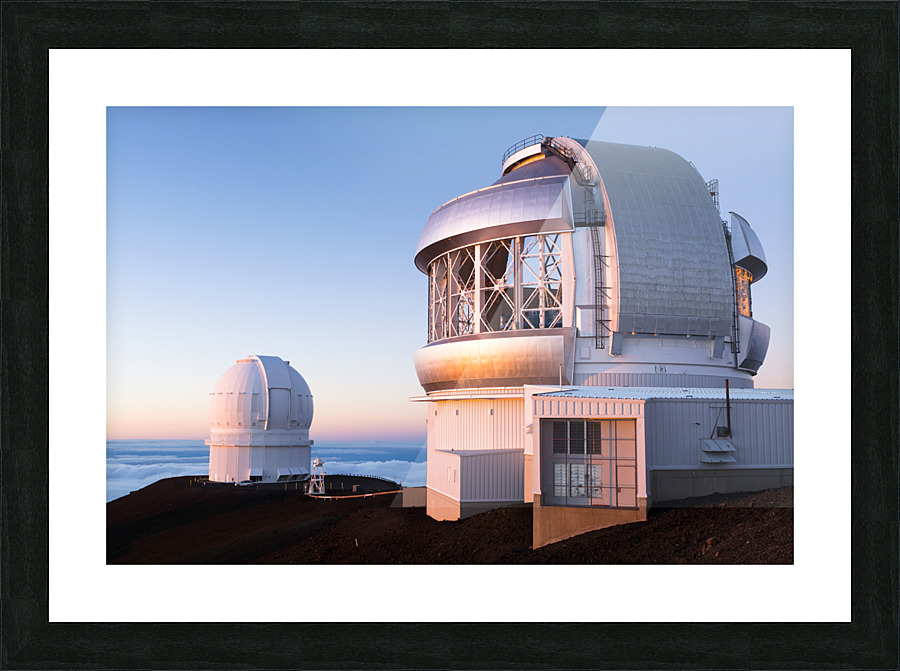 Keck Observatory Picture Frame print