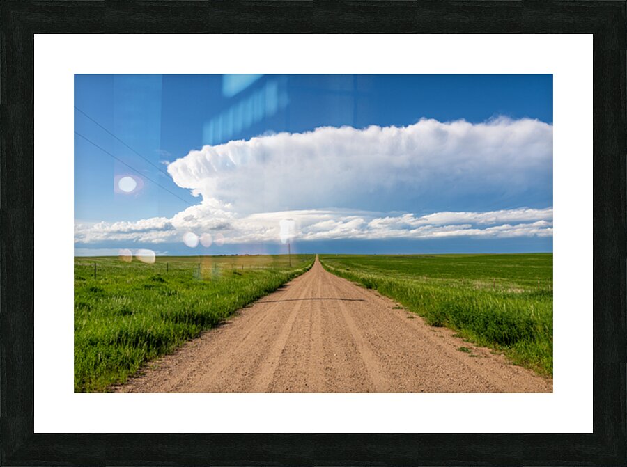 Storm Cloud Formation Picture Frame print