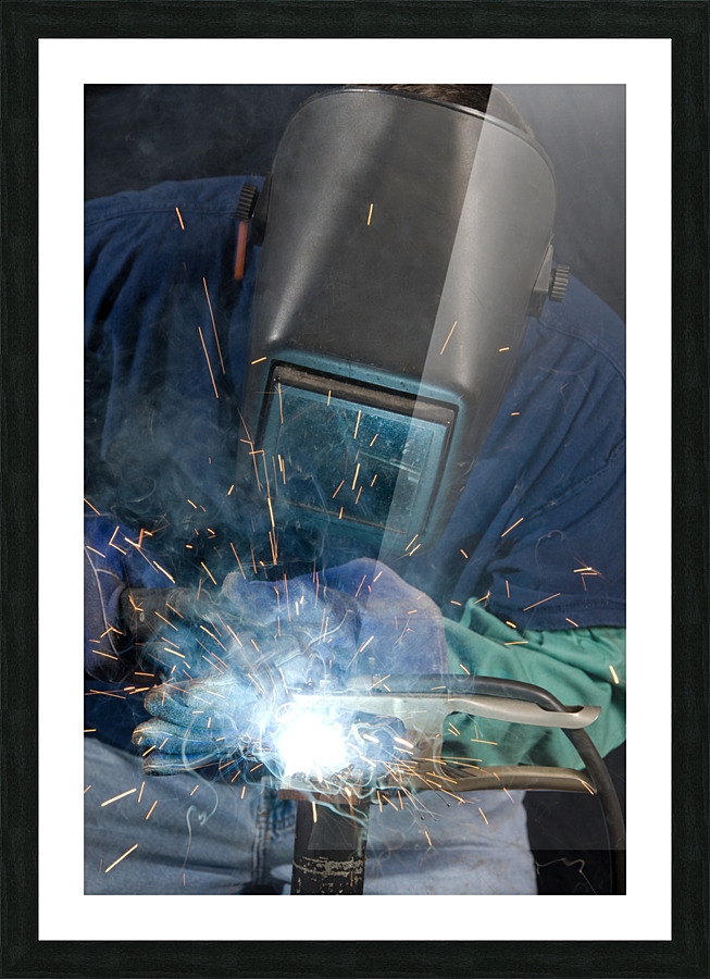 Welder Picture Frame print
